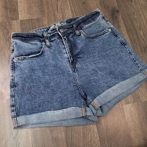 Wild Fable Blue Cuffed Jean Shorts Womens Size 8/29R